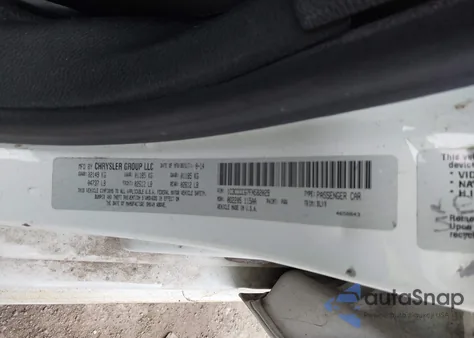 2015 Chrysler 200 C из США, поврежденный, VIN 1C3CCCCG7FN582029